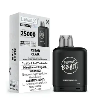 LEVEL X BOOST - FLAVOUR BEAST Clear (ONTARIO)
