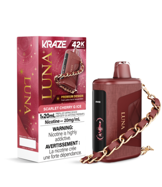 KRAZE LUNA 42K Scarlet Cherry G Ice (ONTARIO)