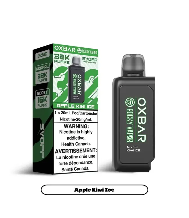 OXBAR SVOPP 32K 20ml Pod - Apple Kiwi Ice