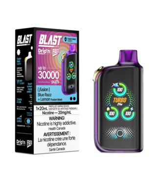 DRIP'N FASTA BLAST 30K Blue Razz + Lemon