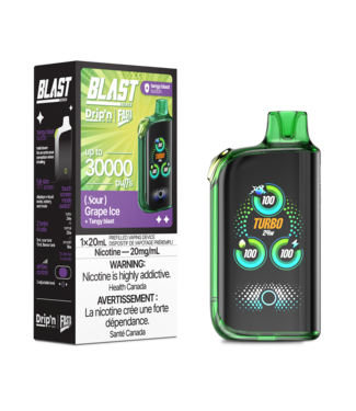 DRIP'N FASTA BLAST 30K Sour Grape Ice (ONTARIO)