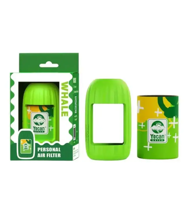 YoCan Green Personal Air Filter w/ Replaceable Cartridge - Assorted Colours
