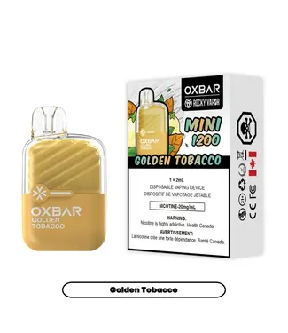 OXBAR MINI 1200 Golden Tobacco (ONTARIO)