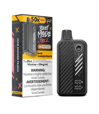 FLAVOUR BEAST MODE MAX 2 - 50K Mad Mango Peach (ONTARIO)