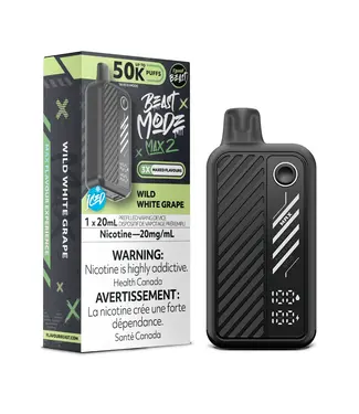 FLAVOUR BEAST MODE MAX 2 - 50K Wild White Grape Iced (ONTARIO)