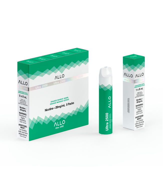 ALLO 2500 Disposable 8ml Orange Mango Guava (ONTARIO)