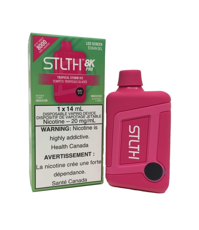 STLTH 8K PRO Disposable 14ml Tropical Storm Ice (ONTARIO)