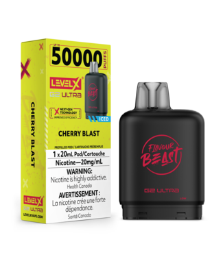 LEVEL X ULTRA - FLAVOUR BEAST Cherry Blast Iced (ONTARIO)