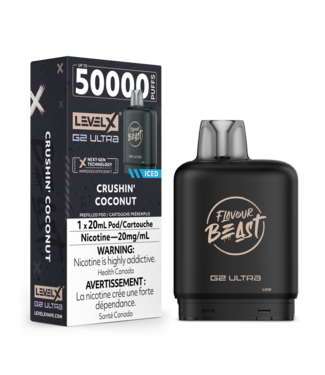 LEVEL X ULTRA - FLAVOUR BEAST Crushin' Coconut Iced (ONTARIO)