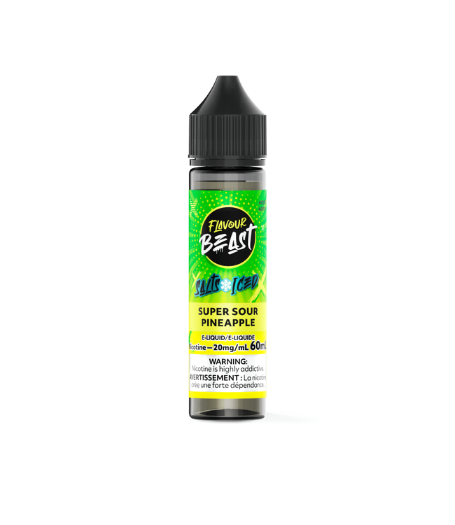 FLAVOUR BEAST SALT Super Sour Pineapple Iced (ONTARIO)