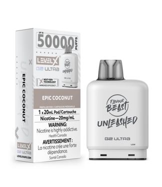LEVEL X ULTRA - FLAVOUR BEAST UNLEASHED Epic Coconut Iced (ONTARIO)