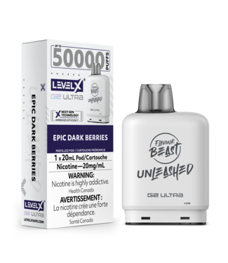 LEVEL X ULTRA - FLAVOUR BEAST UNLEASHED Epic Dark Berries Iced (ONTARIO)