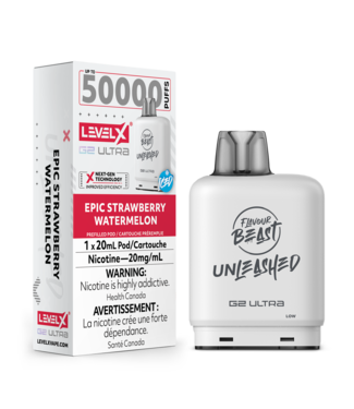LEVEL X ULTRA - FLAVOUR BEAST UNLEASHED Epic Strawberry Watermelon Iced (ONTARIO)
