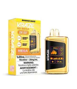 KRAZE HD MEGA 20K Banana Bake (ONTARIO)