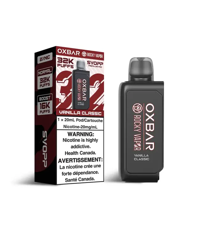 OXBAR SVOPP 32K (1pk) 20ml Pod - Vanilla Classic (ONTARIO)