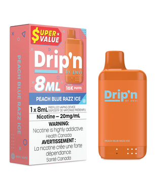 Drip'n 16K Peach Blue Razz Ice (ONTARIO)