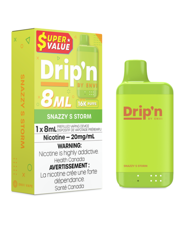 Drip'n 16K Disposable 8ml Snazzy S Storm (ONTARIO)