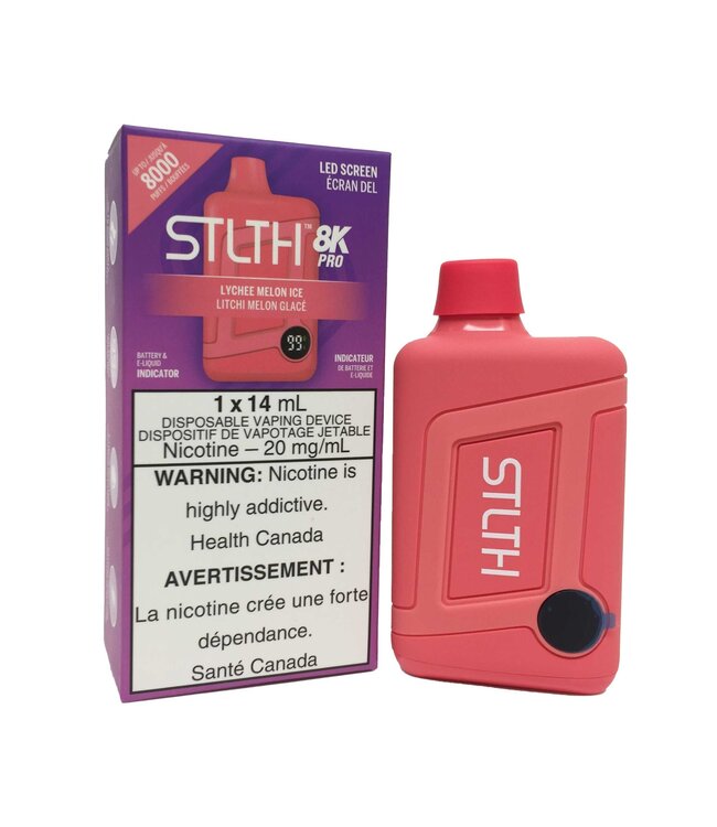 STLTH 8K PRO Disposable (single) Lychee Melon Ice (ONTARIO)