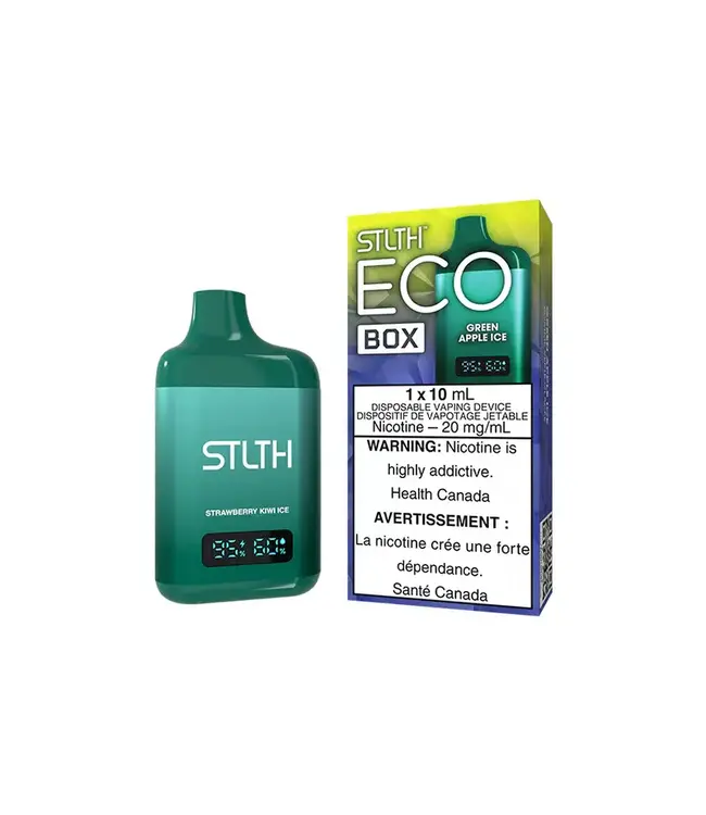 STLTH ECO BOX Disposable 10ml Green Apple Ice (ONTARIO)