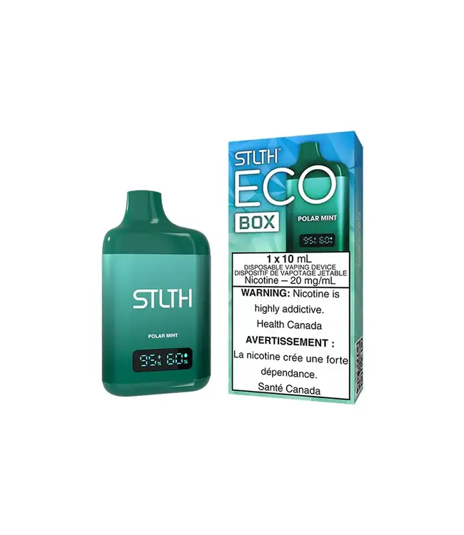 STLTH ECO BOX Disposable 10ml Polar Mint (ONTARIO)