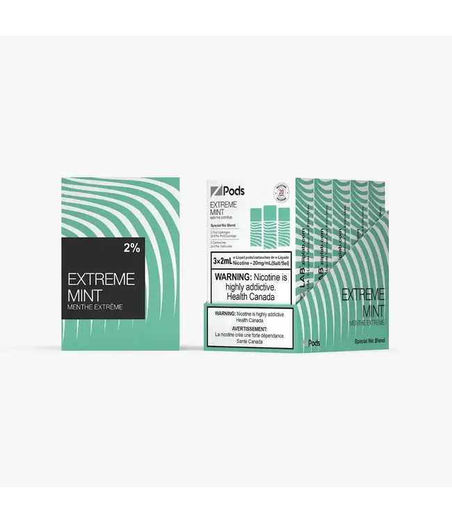 ZPods (3pk) Extreme Mint (ONTARIO)