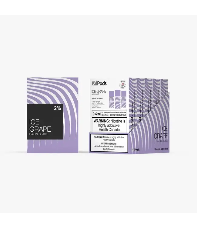 ZPods (3pk) Ice Grape (ONTARIO)