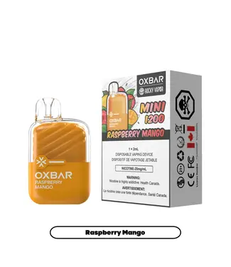 OXBAR MINI 1200 Raspberry Mango (ONTARIO)