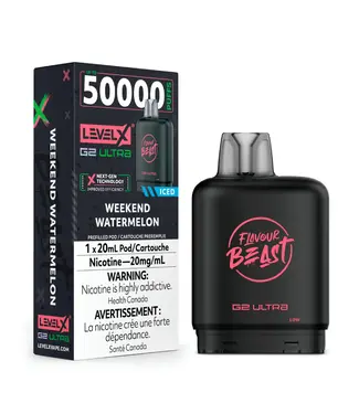 LEVEL X ULTRA - FLAVOUR BEAST Weekend Watermelon Iced (ONTARIO)