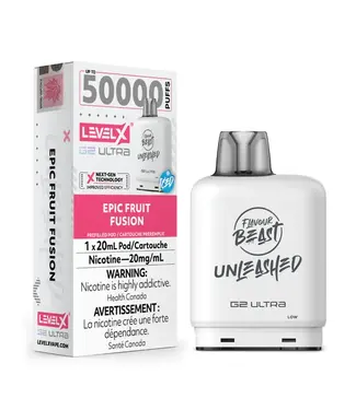 LEVEL X ULTRA - FLAVOUR BEAST UNLEASHED Epic Fruit Fusion Iced (ONTARIO)