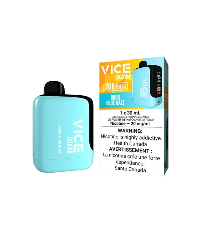VICE BOX 2 Disposable 30ml Sour Blue Razz (ONTARIO)