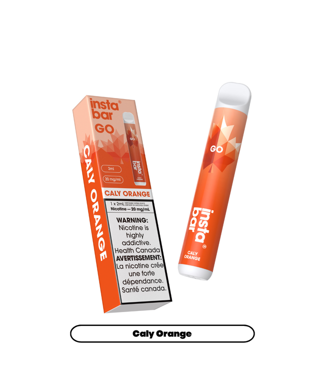 Insta Bar 2ml Disposable (single) Caly Orange (ONTARIO)