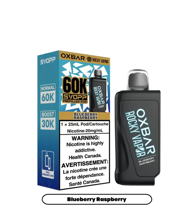 OXBAR SVOPP 60K 25ml Pod - Blueberry Raspberry (ONTARIO)