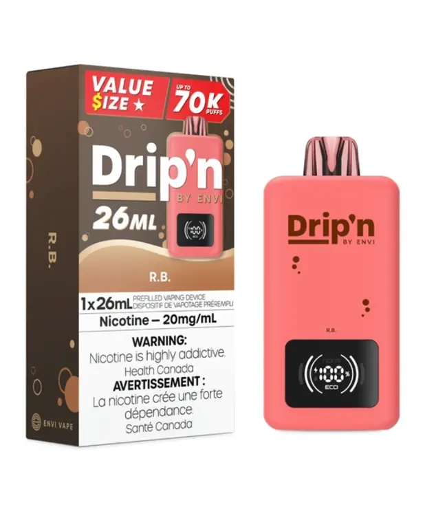 Drip'n 70K Disposable (single) R.B. (ONTARIO)