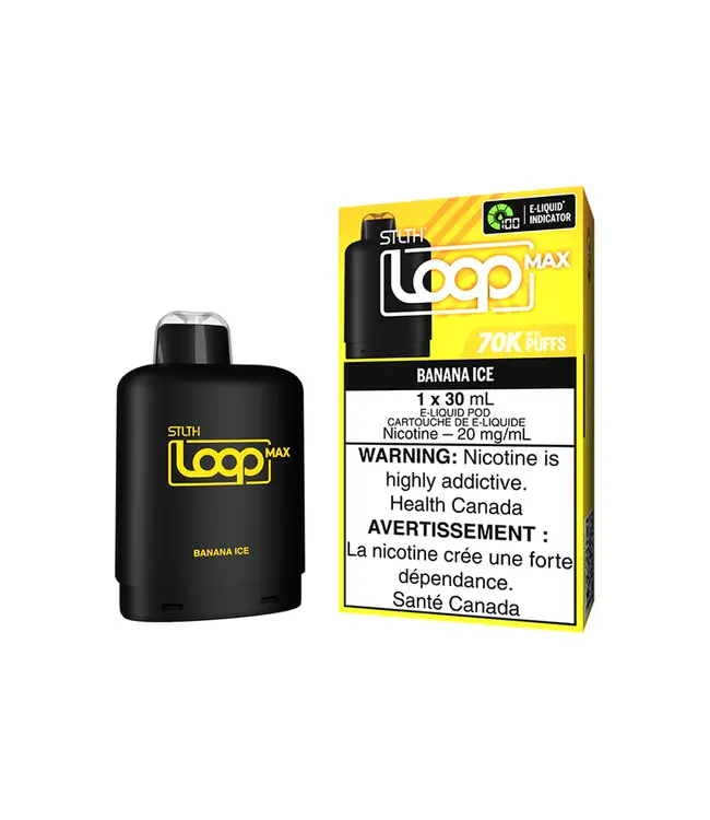 STLTH LOOP MAX 70k Pod - Banana Ice (ONTARIO)