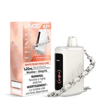 KRAZE LUNA 42K White Peach Razz Lime Ice (ONTARIO)