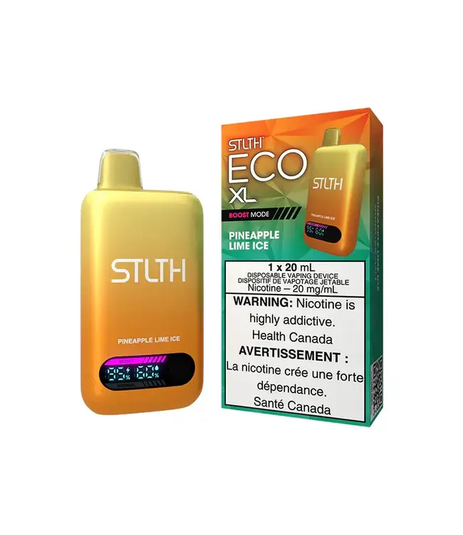 STLTH ECO BOX XL 20ml Disposable Pineapple Lime Ice (ONTARIO)