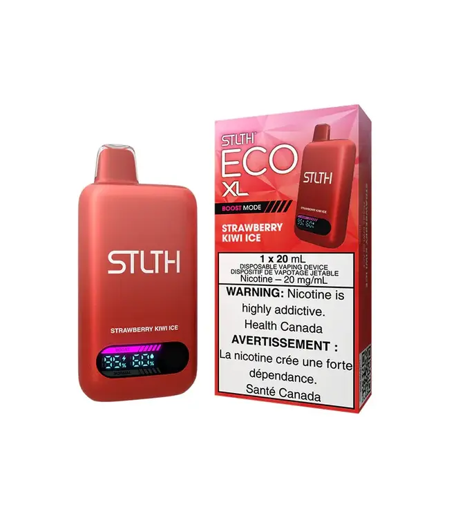 STLTH ECO BOX XL 20ml Disposable Strawberry Kiwi Ice (ONTARIO)