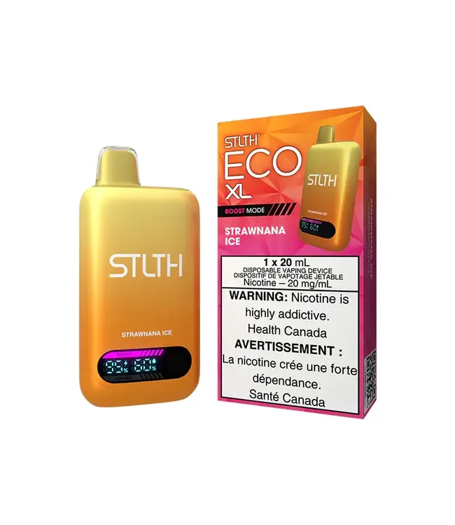 STLTH ECO BOX XL 20ml Disposable Strawnana Ice (ONTARIO)