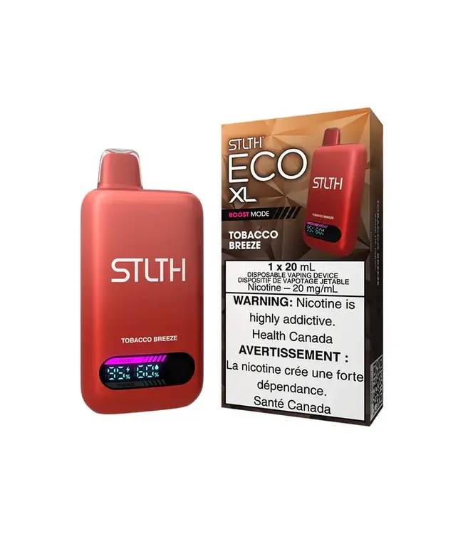 STLTH ECO BOX XL 20ml Disposable Tobacco Breeze (ONTARIO)