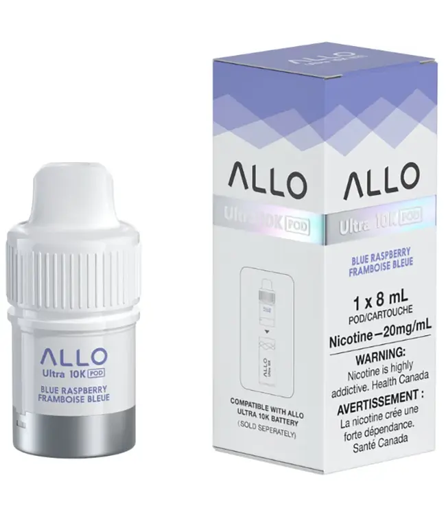 ALLO 10K Pre-Filled Pod - Blue Raspberry (ONTARIO)