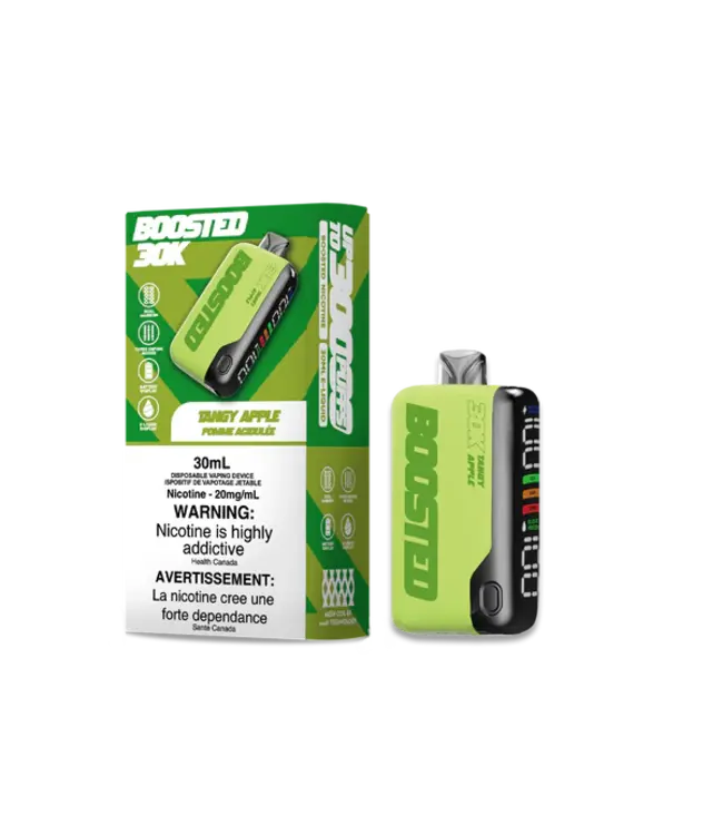 BOOSTED 30K Disposable (Single) Tangy Apple (ONTARIO)