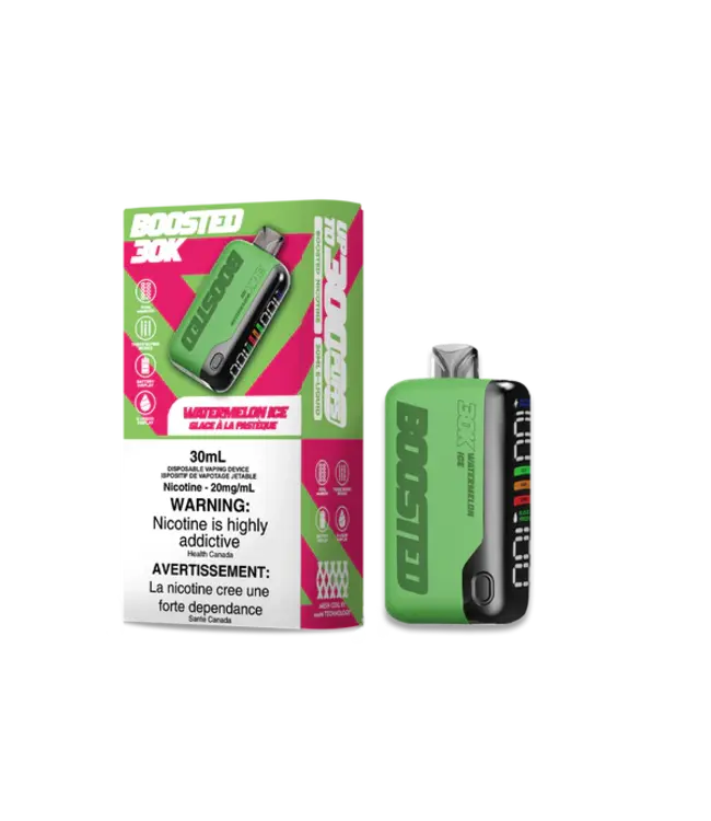 BOOSTED 30K Disposable (Single) Watermelon Ice (ONTARIO)