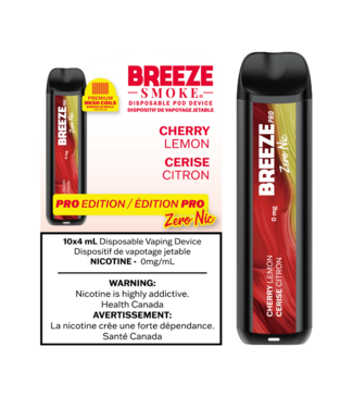 BREEZE PRO ZERO NIC Cherry Lemon (ONTARIO)