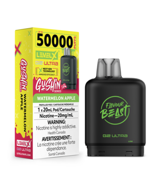 LEVEL X ULTRA - FLAVOUR BEAST Flavour Beast Level X Ultra Pod Gushin Watermelon Apple (ONTARIO)
