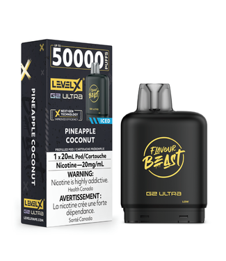 LEVEL X ULTRA - FLAVOUR BEAST Pineapple Coconut Ice (ONTARIO)