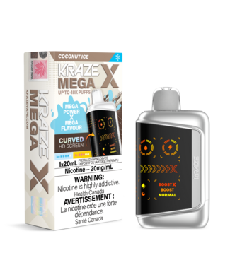 KRAZE MEGA X 48K Coconut Ice (ONTARIO)
