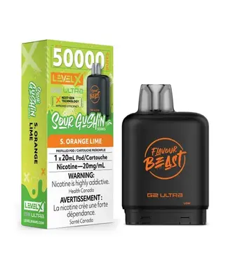 LEVEL X ULTRA - FLAVOUR BEAST Gushin S. Orange Lime (ONTARIO)