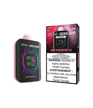 STLTH x GEEK BAR Sour Strawberry Ice (ONTARIO)