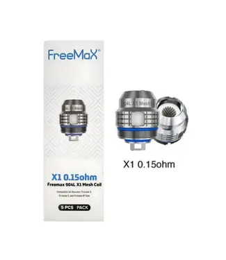 Freemax Freemax Fireluke 3 904L Mesh Coils (full box - pack of 5)
