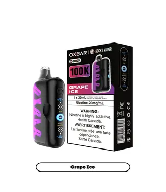 OXBAR 100K Grape Ice (ONTARIO)